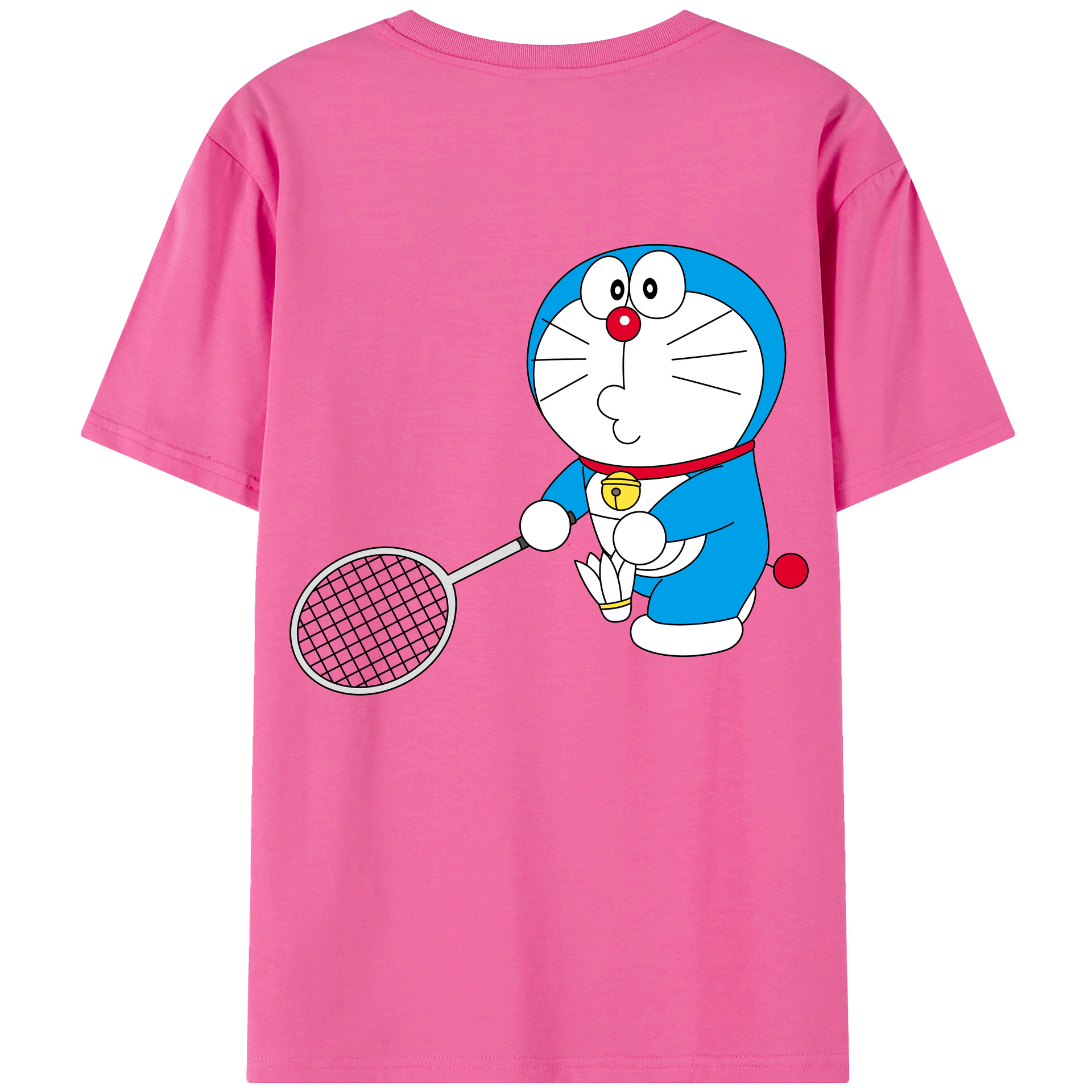 （画像用） ドラえもん Doraemon レディース半袖Tシャツ(バックプリント)
